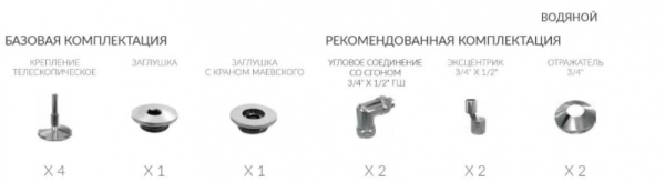 Полотенцесушитель водяной Terminus КЛАССИК ЛЮКС 32/18 П16 Полотенцесушитель водяной Terminus КЛАССИК ЛЮКС 32/18 П16