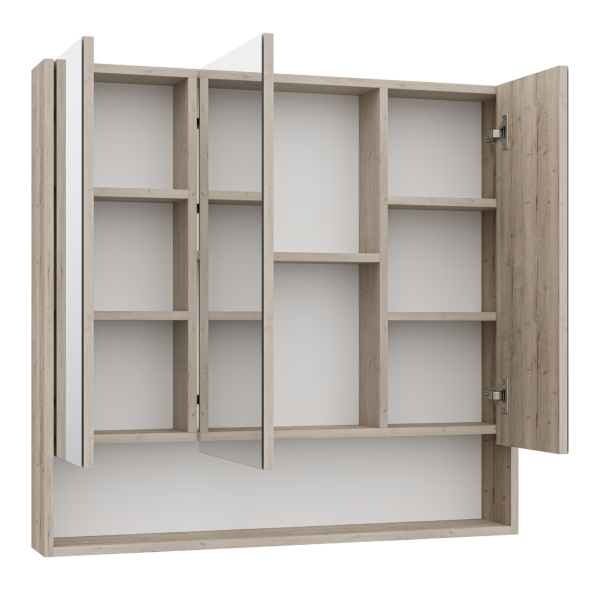 Зеркало-шкаф (90х85) Misty Мускат 90 П-Мус04090-01