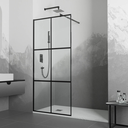 Душевая перегородка 90 см RGW WA-011-B Walk In 35101190-84 прозрачное