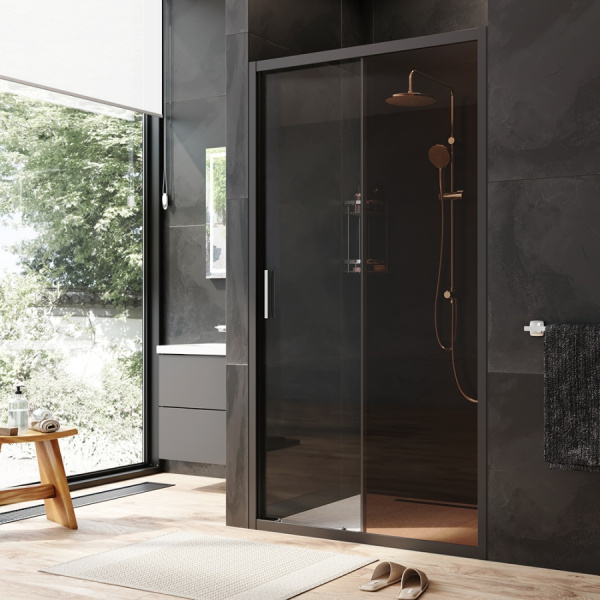 Душевая дверь (110х195) Am.Pm Gem Solo W90G-110-1-195BBr