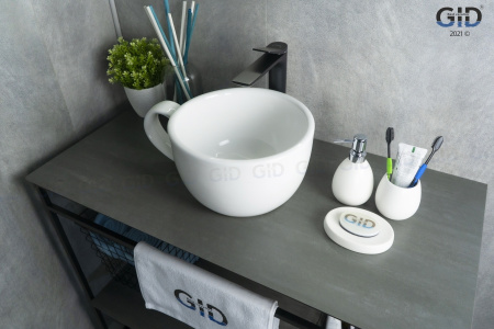 Раковина накладная (40х30) Gid N9055