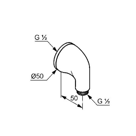 Соединение для шланга Kludi Amphora 545410500