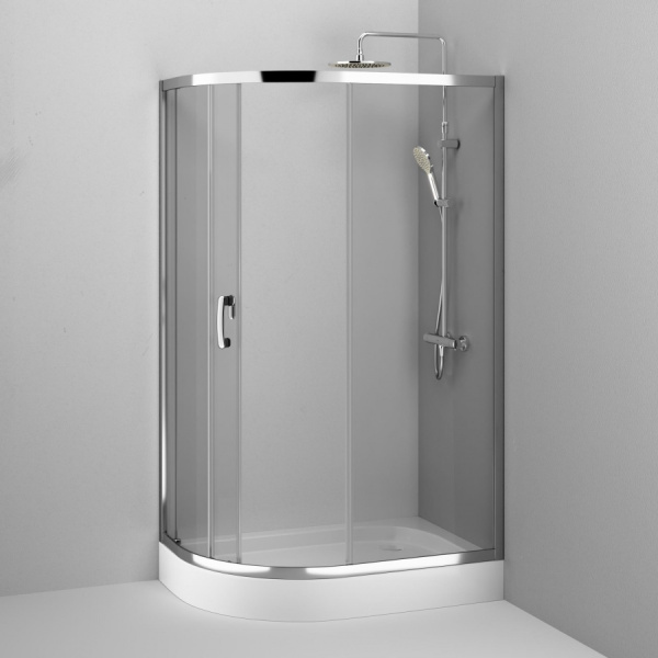 Душевой уголок (120х80) Am.Pm Like Solo Slide W83G-302U120CT