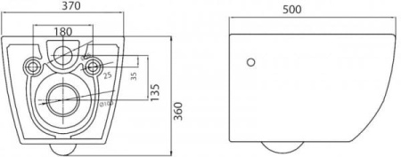 Унитаз подвесной BelBagno Sfera-R BB513CH