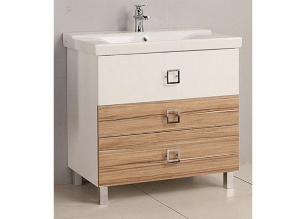 Тумба с раковиной Акватон Стамбул 85М 1A1459K0ST490