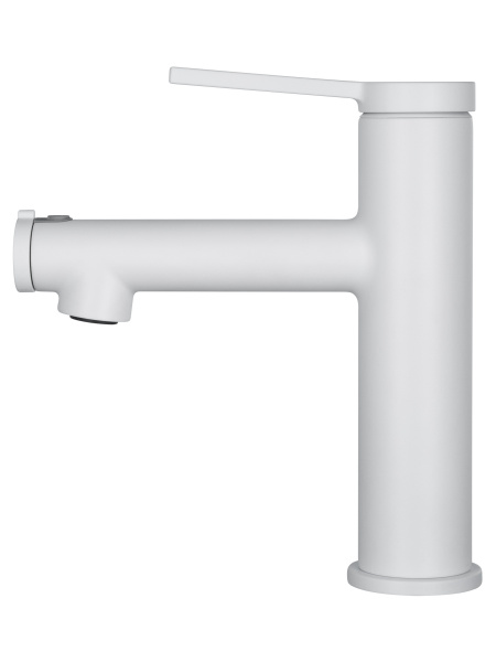 Смеситель для раковины с функцией полоскания WONZON & WOGHAND, белый матовый WW-H1017-MW Смеситель для раковины с функцией полоскания WONZON & WOGHAND, белый матовый WW-H1017-MW