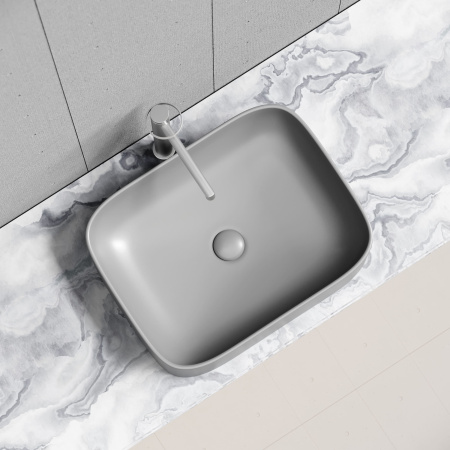 Раковина накладная (50,5х38) Ceramica Nova ELEMENT CN6052MH