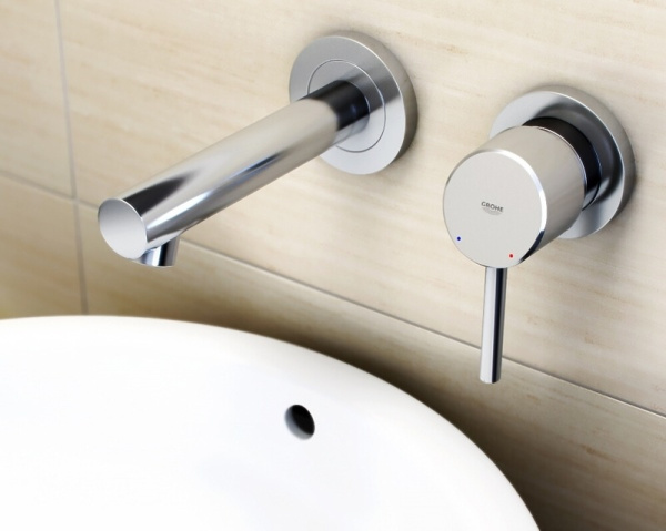 Смеситель для раковины на два отверстия, Grohe Concetto 19575 001 (19575001)