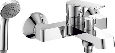 Смеситель для ванны с коротким изливом  RUSH Balearic BA3935-44