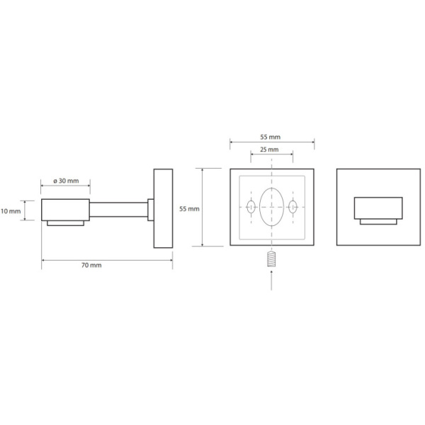 Мыльница магнитная Bemeta BETA 132108202