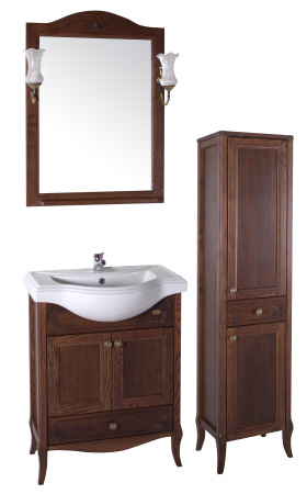 Зеркало (61х90)  ASB-Woodline Салерно 65 9690 (коричневый)