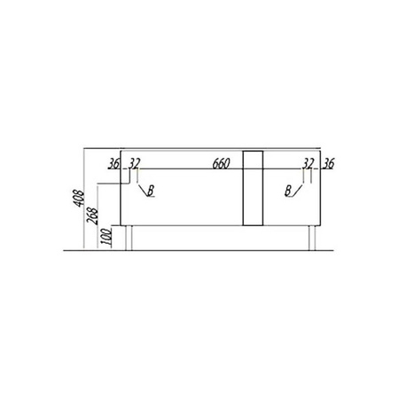 Комод Aquaton Марко 80 1A181303MO010 белый