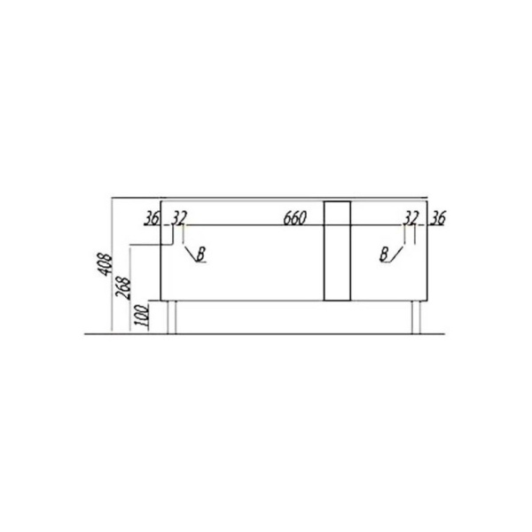 Комод Aquaton Марко 80 1A181303MO010 белый
