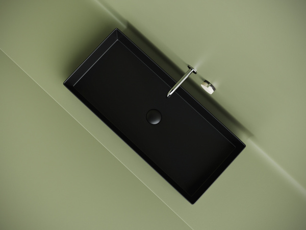 Раковина накладная (80,1х36) Ceramica Nova Element CN6072MB