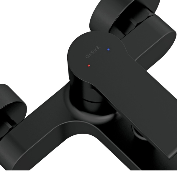 Смеситель для ванны Cersanit BRASKO BLACK черный 63108 Смеситель для ванны Cersanit BRASKO BLACK черный 63108