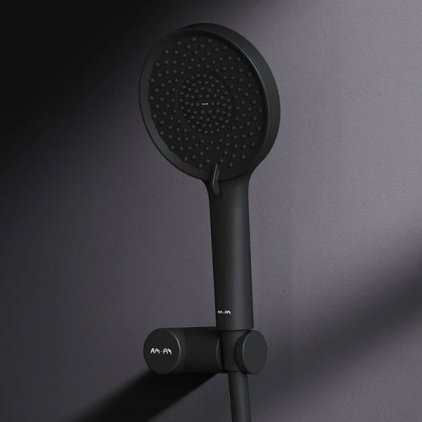 Душевой набор Am.Pm X-Joy F01185A022, 3 режима, черный матовый