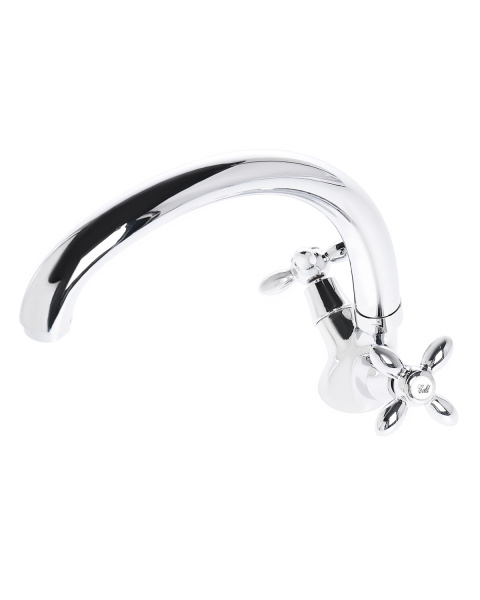 Смеситель для кухни двухвентильный Agger Retro A1900200 хром