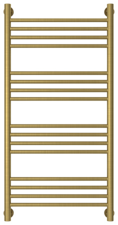 Полотенцесушитель Водяной Выгнутая Сунержа Богема + (100х50) Состаренная Латунь 051-0221-1050