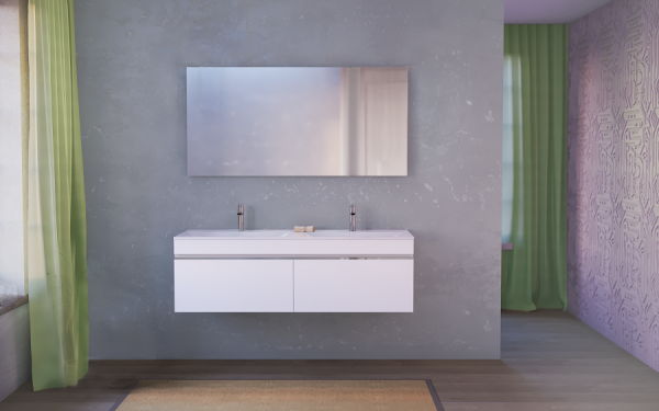 Зеркало RAVAL Twins 140 Twi.02.140/W