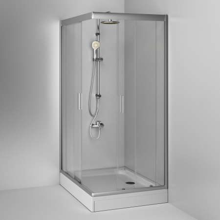 Душевой уголок (120х80) Am.Pm Gem Twin Slide W90G-404-120280-MT