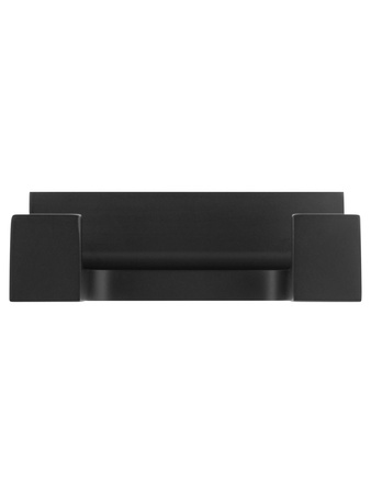 Двойной крючок для ванной WONZON & WOGHAND ECLIPSE, черный WW-9125-BL