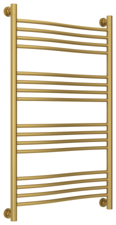 Полотенцесушитель Водяной Сунержа Флюид + (100х60) Матовое Золото 032-0222-1060