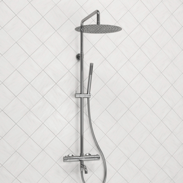 Душевая система WasserKRAFT A188.116.137.087.CH Thermo