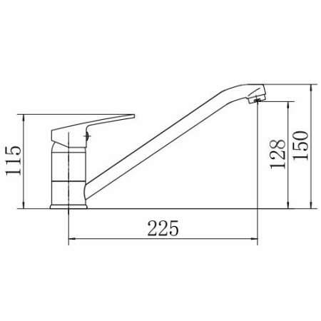 Смеситель для кухни FASHUN A4216