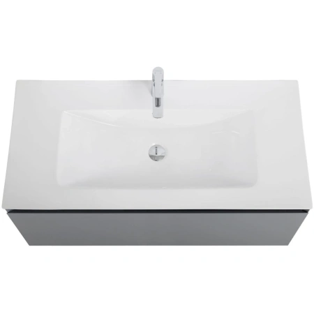 Тумба без раковины Art&Max Latina AM-Latina-1000-1C-SO-GM серый матовый