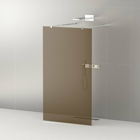 Душевая перегородка 120 см CEZARES LIBERTA LIBERTA-L-2-120-120-BR-Cr
