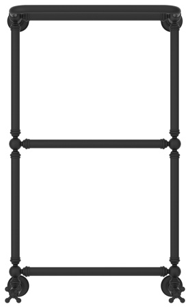 Полотенцесушитель Водяной Сунержа Ренессанс 1386 (86х50) Темный Титан Муар 15-0281-8650