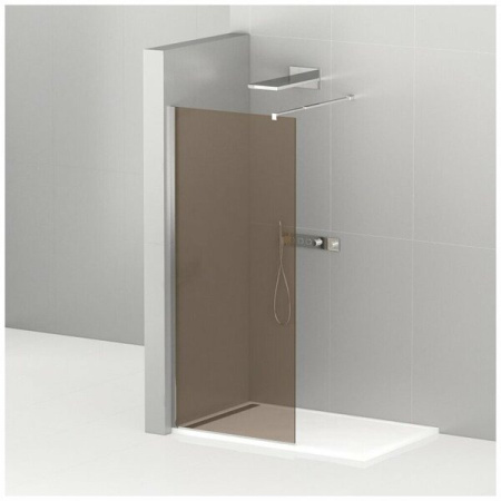 Душевая перегородка 110 см CEZARES LIBERTA LIBERTA-L-1-110-BR-Cr