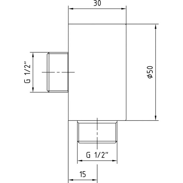 Шланговое подсоединение E.C.A Minimal 102126634C1EX