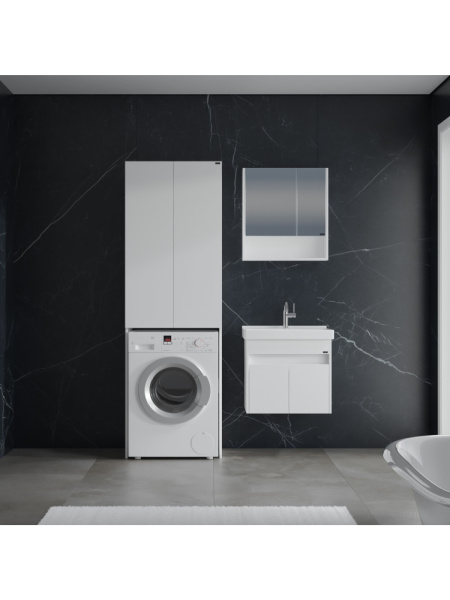 Тумба под раковину СаНта Мира 60 700475 белая, без раковины