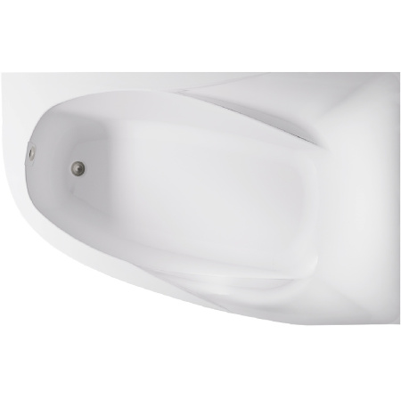 Ванна из искусственного камня Astra-Form Селена R (170х100) 01010081 белый матовый