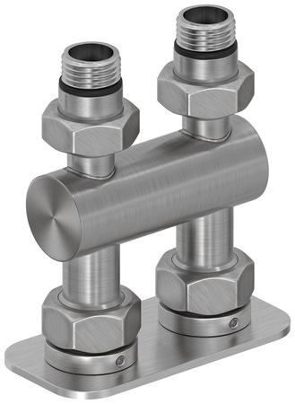 Модуль Сунержа прямой EU50 (2 х НР G 1/2" / 2 х НГ G 3/4") 071-1537-1234