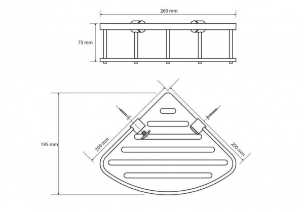 Полка для мыла Bemeta Cytro 146208376