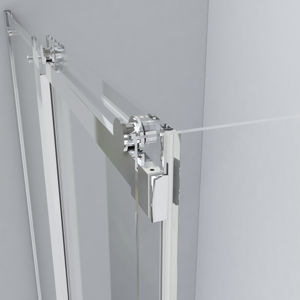 Душевой уголок Vincea  Como VSR-1C1015CL (150х100)  хром, стекло прозрачное