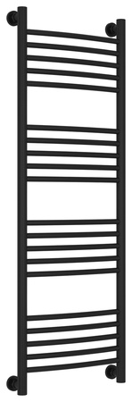 Полотенцесушитель Водяной Выгнутая Сунержа Богема + (120х40) Матовый Черный 31-0221-1240