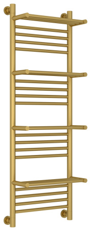 Полотенцесушитель Водяной Сунержа Богема 4 полки + (120х40) Матовое Золото 032-0224-1240