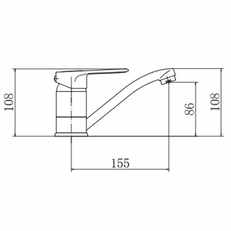 Смеситель для кухни FASHUN A4504