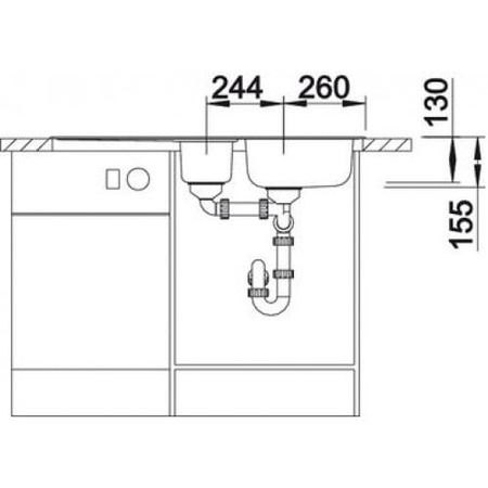 Кухонная мойка Blanco Livit 6 S 514796