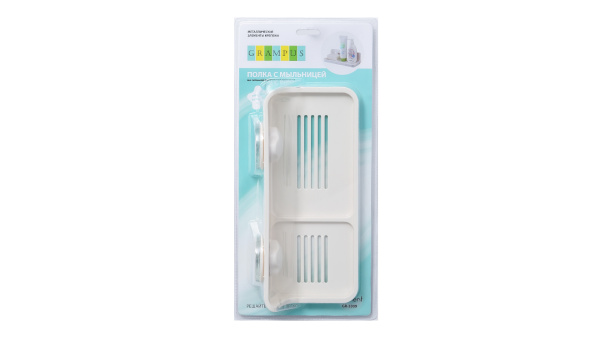 Полочка прямоугольная одноэтажная Grampus Element, GR-3309