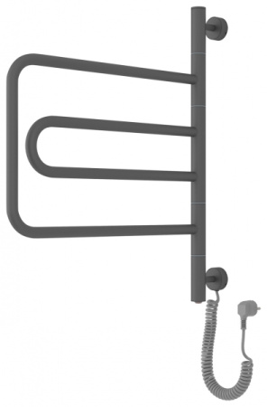 Полотенцесушитель Электрический Cунержа Компакт (640x580) Графит 012-0820-0640