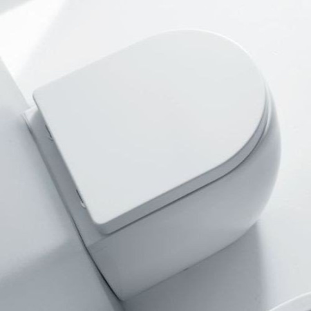 Унитаз приставной Kerasan Flo 311401 белый