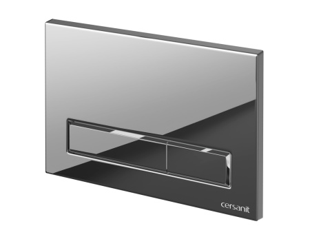 Кнопка Cersanit BLICK пластик хром глянцевый 64114