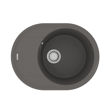 Кухонная мойка Lemark LACHA 620 серый шёлк 9910053