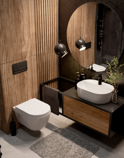 Унитаз подвесной безободковый AQUAme AQM2011