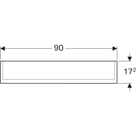 Зеркальный шкаф Geberit Option Plus 500.594.00.1