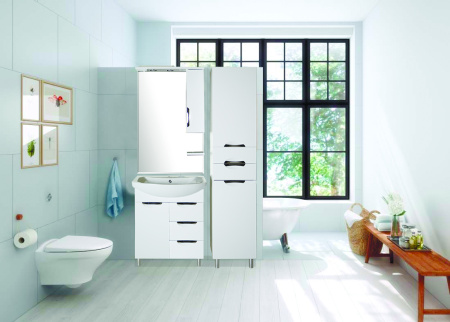 Зеркальный шкаф (67х106)   ASB-Mebel  Мессина 70 9887